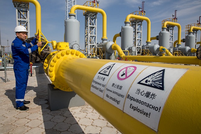 Более 10 млрд кубометров газа экспортировано в Китай из Центральной Азии